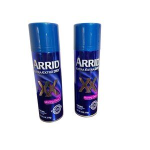 Arrid Extra Extra Dry Morning Clean Antiperspirant Deodorant Spray 6 Oz Set Of 2